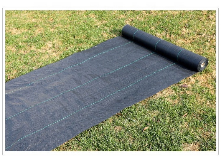 High Quality Agricultural Weed Mat Pp Woven Black Weeding Cloth Gardening Weed Control Mat