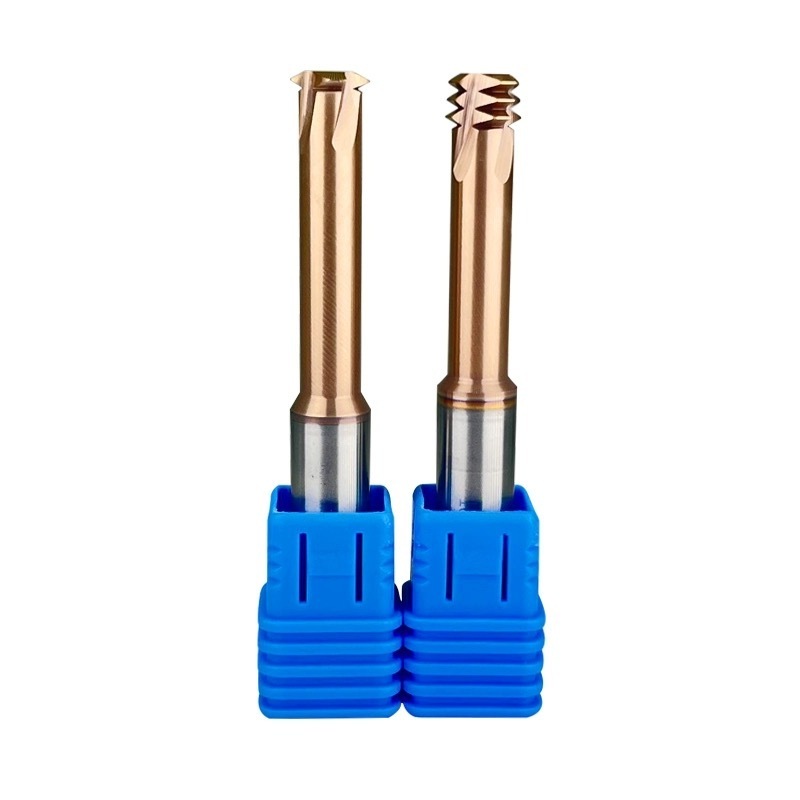 SOLID CARBIDE 3 TEETH THREAD MILLS FOR USE ON STEEL