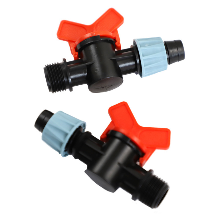 Agricultural PE drip irrigation hard hose accessories - Water hose bypass valve