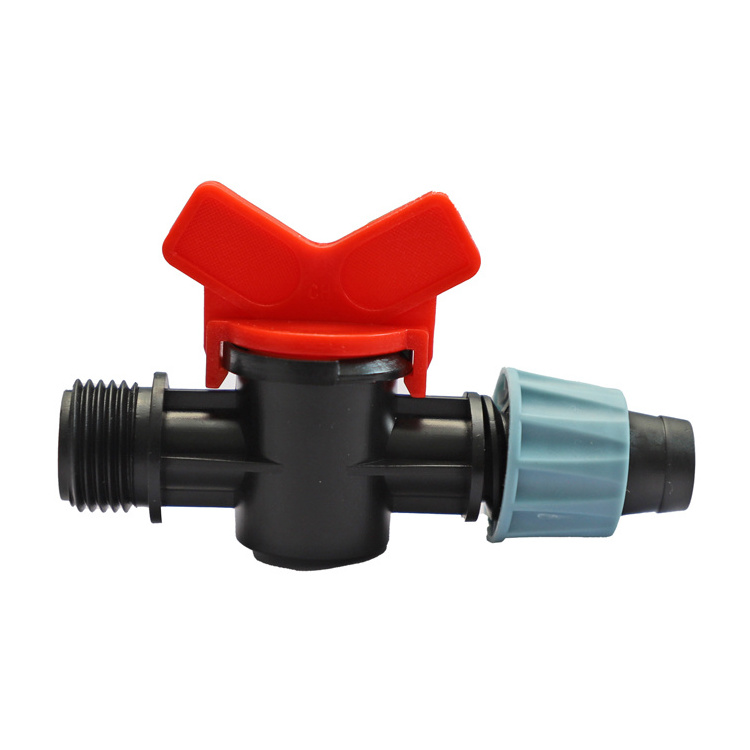 Agricultural PE drip irrigation hard hose accessories - Water hose bypass valve