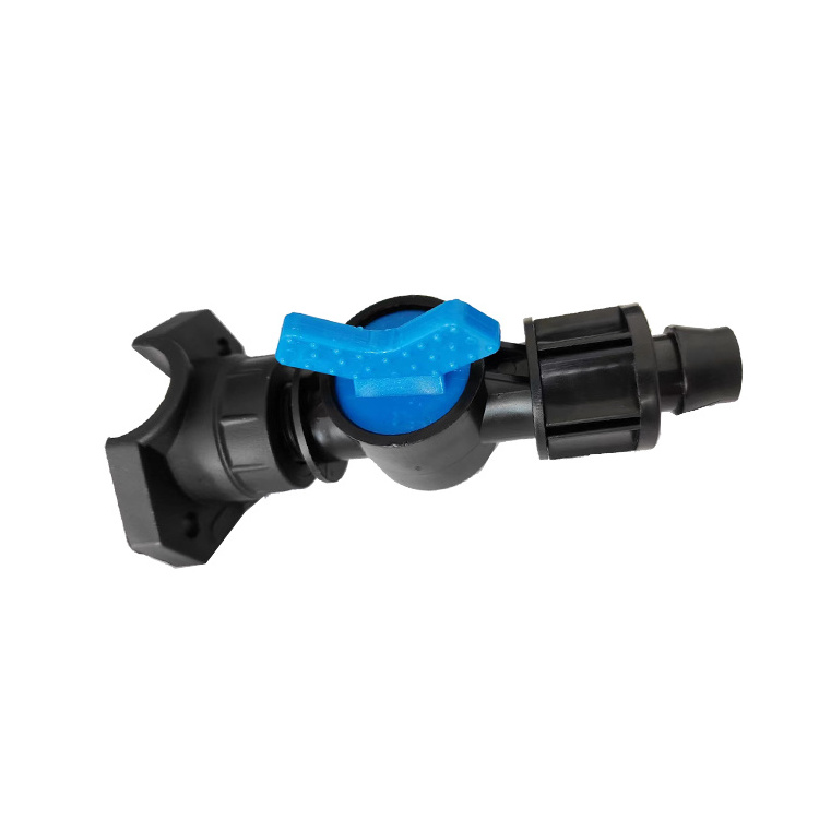 20mm Farm Drip Line Irrigation Systems Layflat Hose Mini Valve Can connect 1/2 saddle