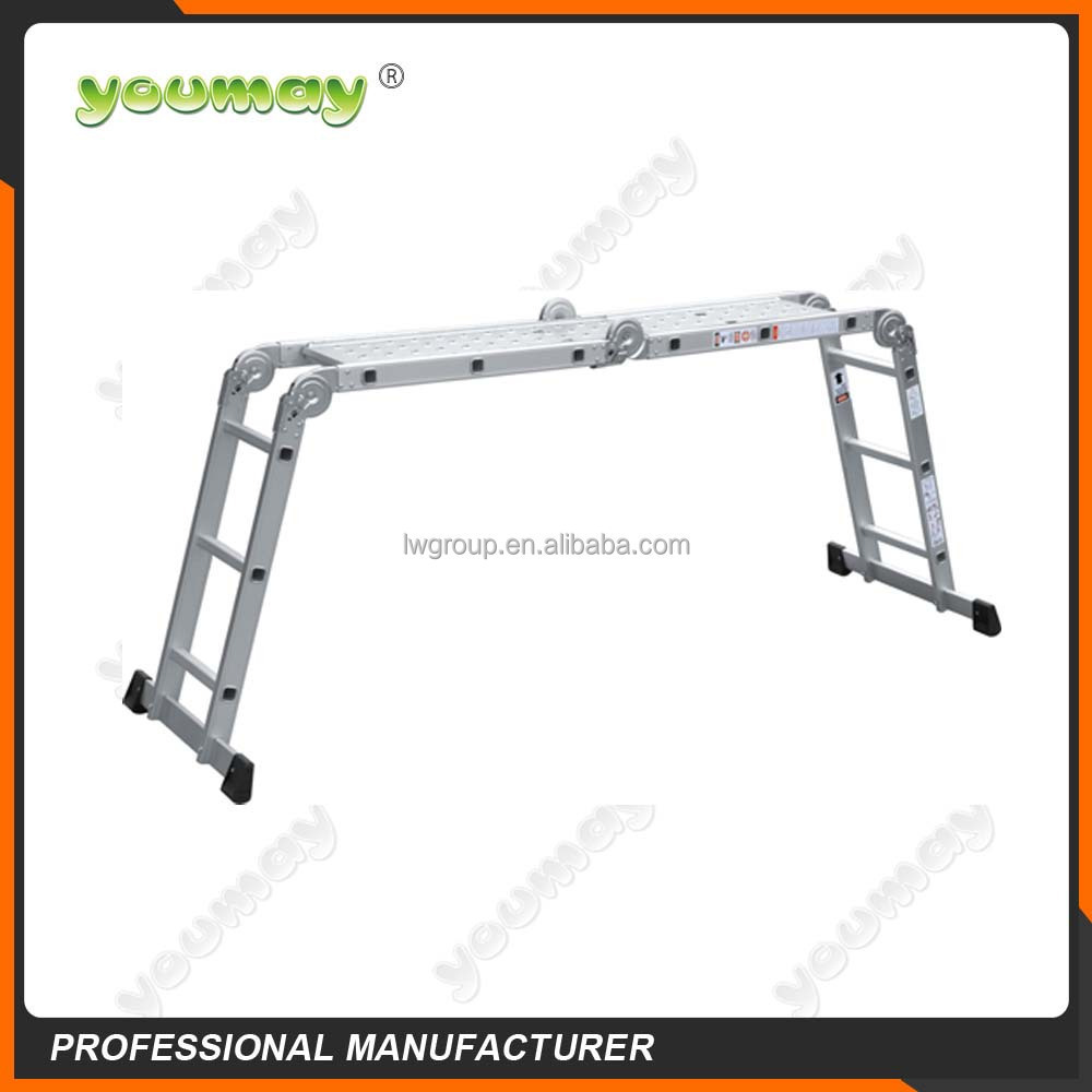 En131 Aluminum Step Platform Ladder Am0212a/escada/kinder Surprise/rubber Feet For Ladders