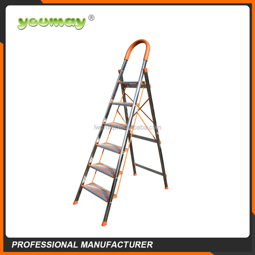 stainless steel step ladde/household ladder/domestic ladder AF0906A