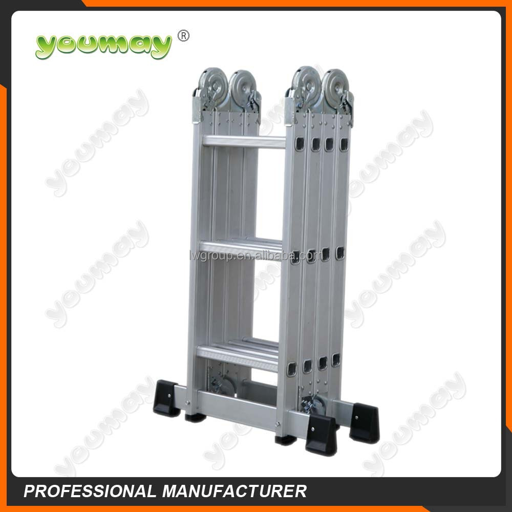 En131 Aluminum Step Platform Ladder Am0212a/escada/kinder Surprise/rubber Feet For Ladders