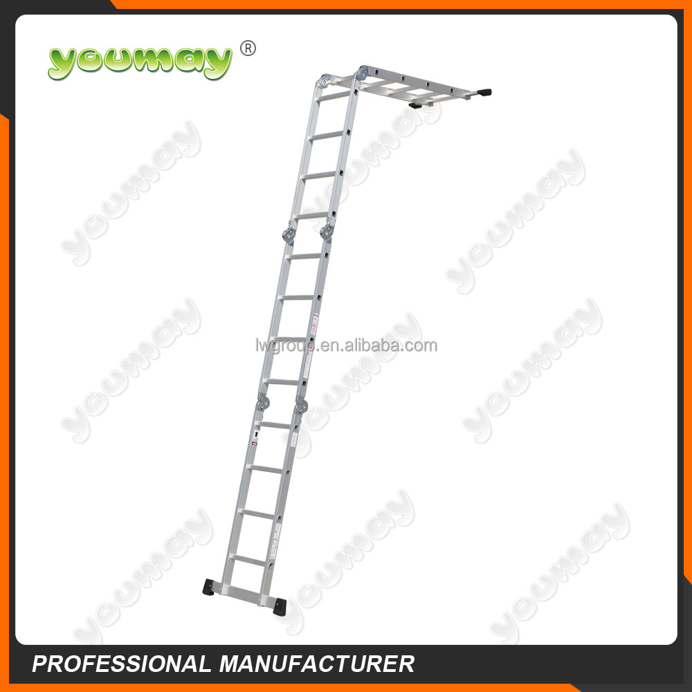 Aluminum Step Platform Ladder With En131 Certificate For Am0116a/aluminium Step Ladder 5 Meter