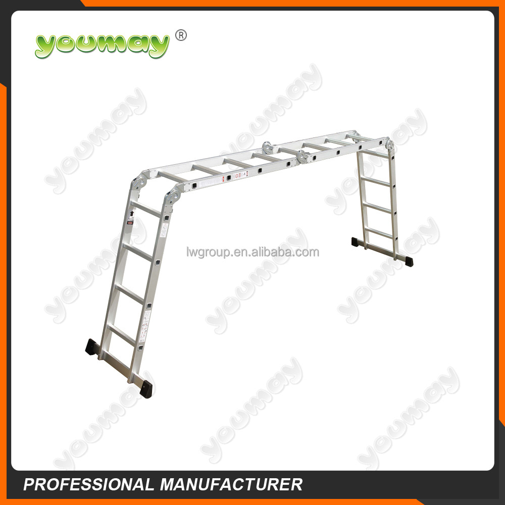 Aluminum Step Platform Ladder With En131 Certificate For Am0116a/aluminium Step Ladder 5 Meter