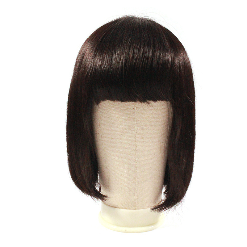 real human hair wigs white women mushroom style wig for white people