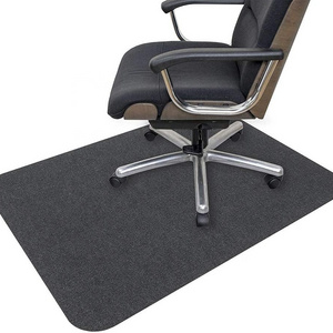 Hardwood floor door area rug non slip self-adhesive computer gaming rolling high desk chair mats office chair mat for carpet