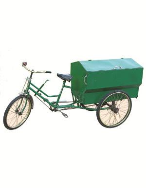 Legendary Human Bicycle Powered Tricycle Peddle Scooter Canopy Cargo Bike