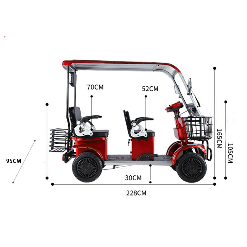 Electric Scooters And With Battery Price Wheelchairs Lights Bikes New Solar Panels 5000Watts Powerful Elderly Mobility Scooter