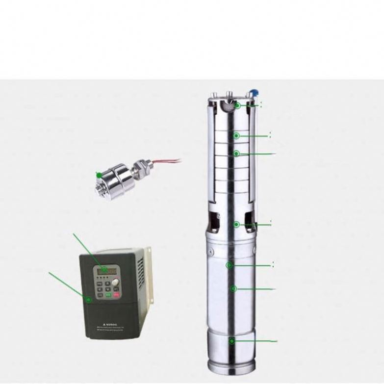 Solar Water Pump Solar Water Pump Suppliers High Pressure Irrigation 2 Inch Solar Powered Water Submersible Deep Well Pump