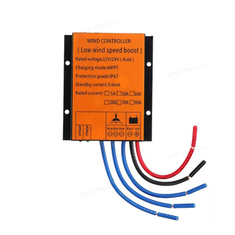 220V On Grid 10Kw Pitch Control For Hybrid 20Kw Inverter On-Grid Solar Charger 1Kw Regulator Small 48V Wind Turbine Controller