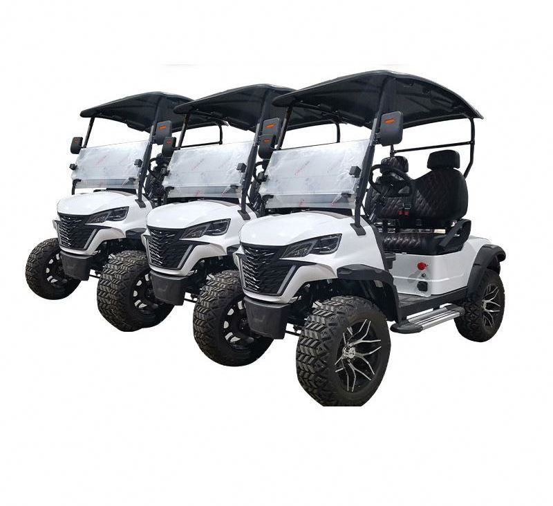 4-Wheel-Drive-Gas-Golf-Cart Green Power Programmer Petrol Engine Street Legal off Road Golf Cart