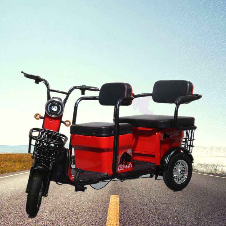 Wheel Three Scooter Adult 3 Motor For Sale China Tuk Scooters Enclosed 60V/72V 1000W/1500W Fashion 1000W High Electric Tricycle