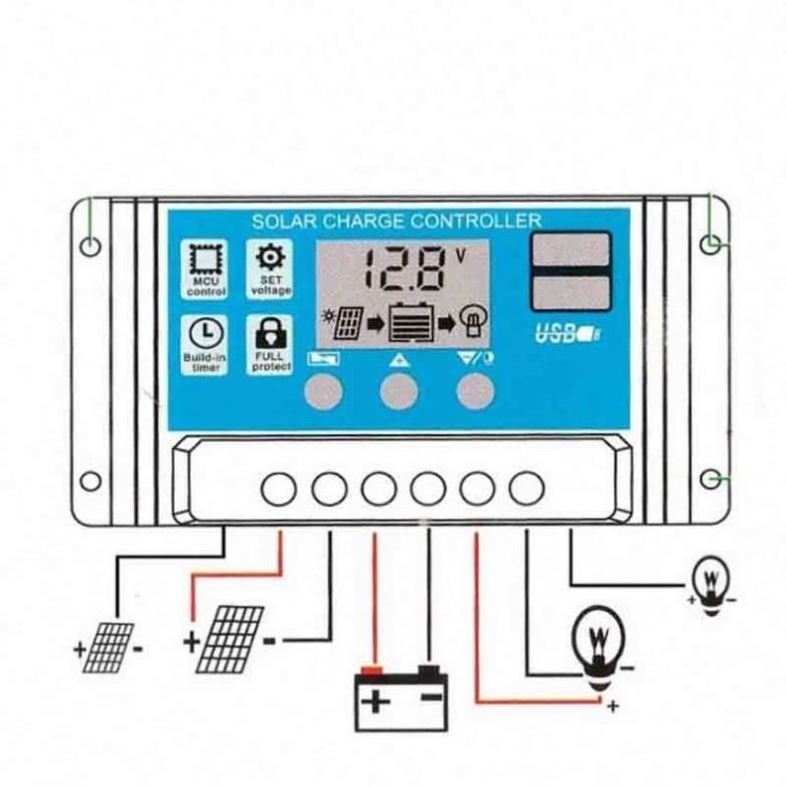 Mppt Wind Speed Sensor Lithium Aquarium 24V 8 Channel Remote Digital Timer 220V Moisture Water Tank 12V Solar Charge Controller