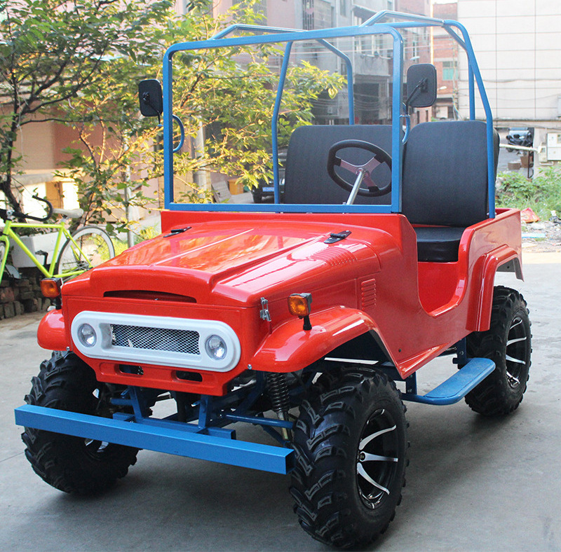 50Cc 4 Stroke Agriculture Belt Cart Gasoline Rim 10 Spacer With Steering Wheel Wood Trailer Atv320 Atv4x4 Beadlock Wheels Atv