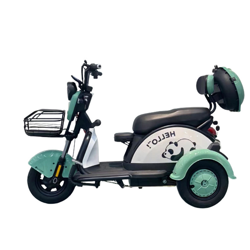 Three Wheel For Motor Vespa E Bike 3 Wheels Adult Triciclo De Carga Tricycle Adults Controller Powerful Goods Electric Tricycle