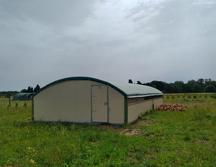 High quality steel frame horse tent shelter sheep animal shelter cattle shed livestock shelter