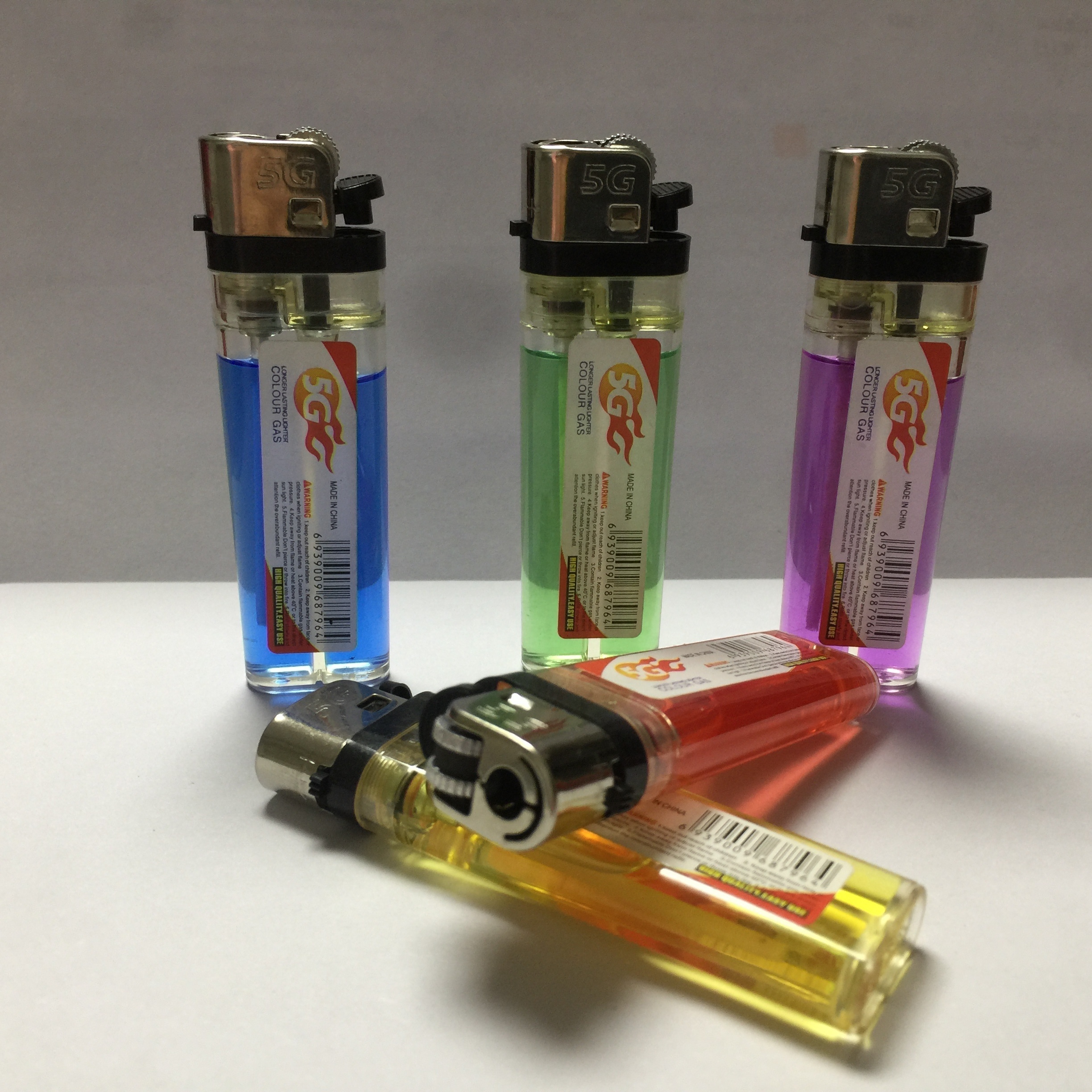 Custom oem butane torch  gas disposable cigarette flint lighter