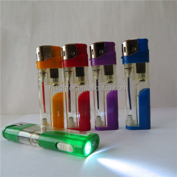 Refillable Plastic Electronic Cigaret/Cigar/Cigarette Led Lighter