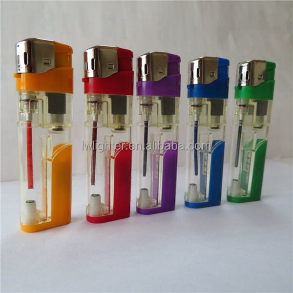 Refillable Plastic Electronic Cigaret/Cigar/Cigarette Led Lighter