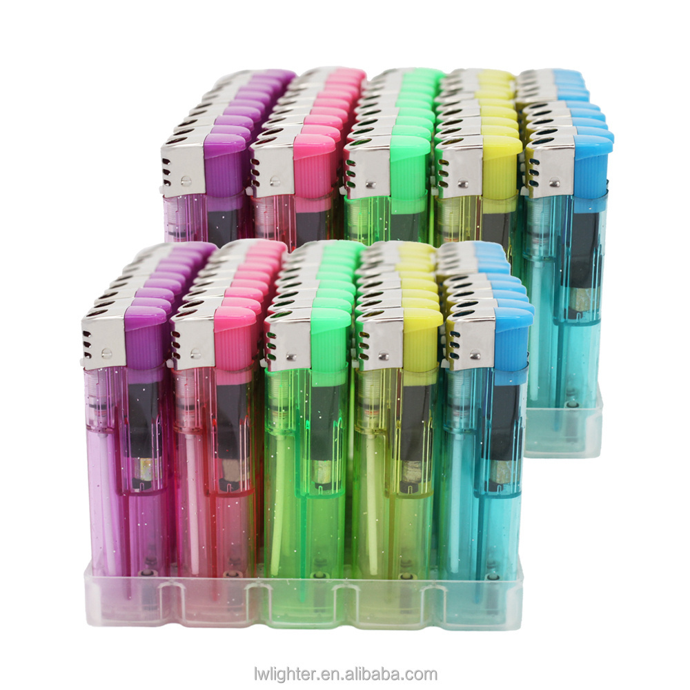 Hot selling portable cheap adjustable electronic refillable gas specialty tiny lighters