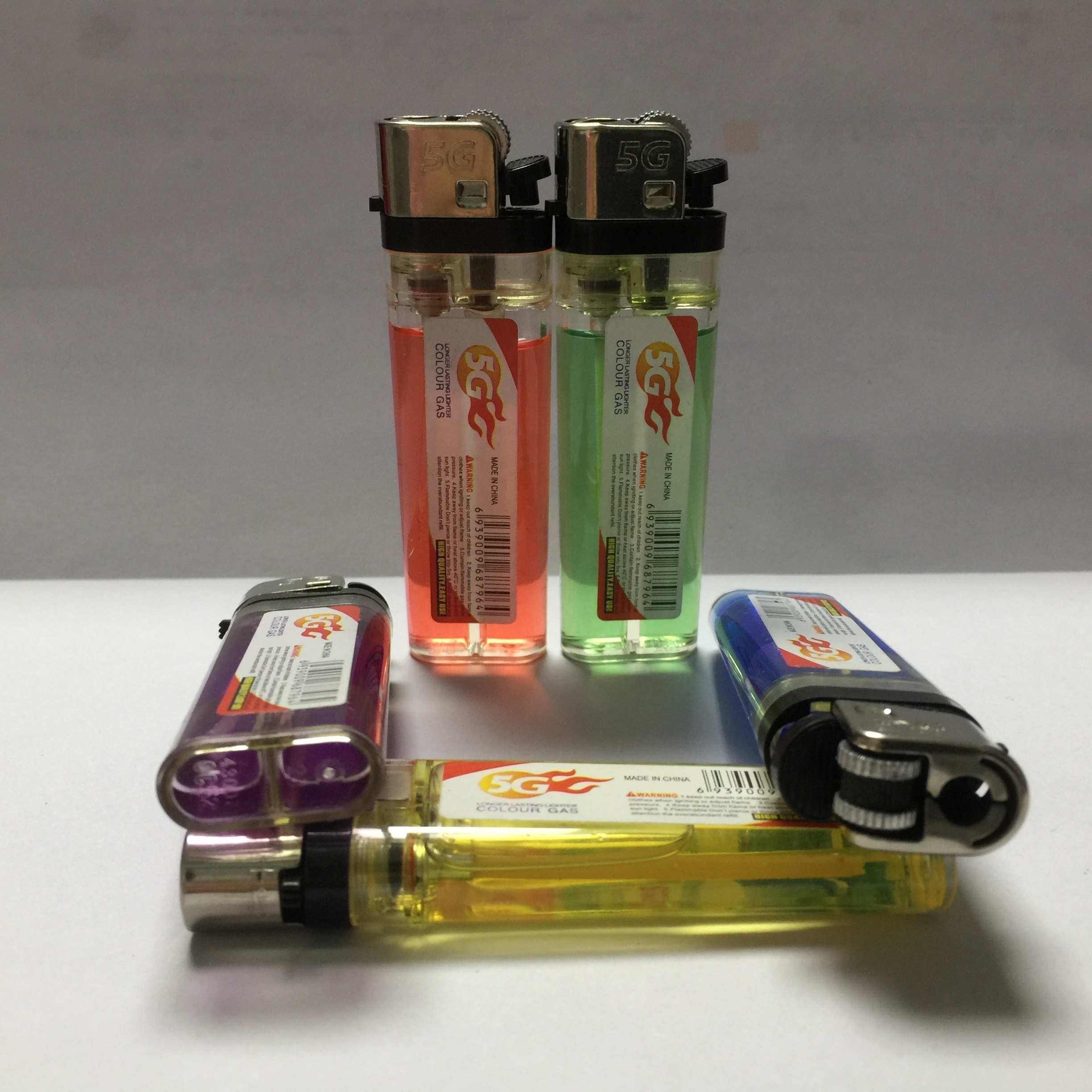 Custom oem butane torch  gas disposable cigarette flint lighter