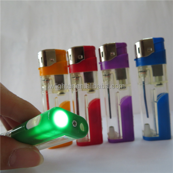 Refillable Plastic Electronic Cigaret/Cigar/Cigarette Led Lighter