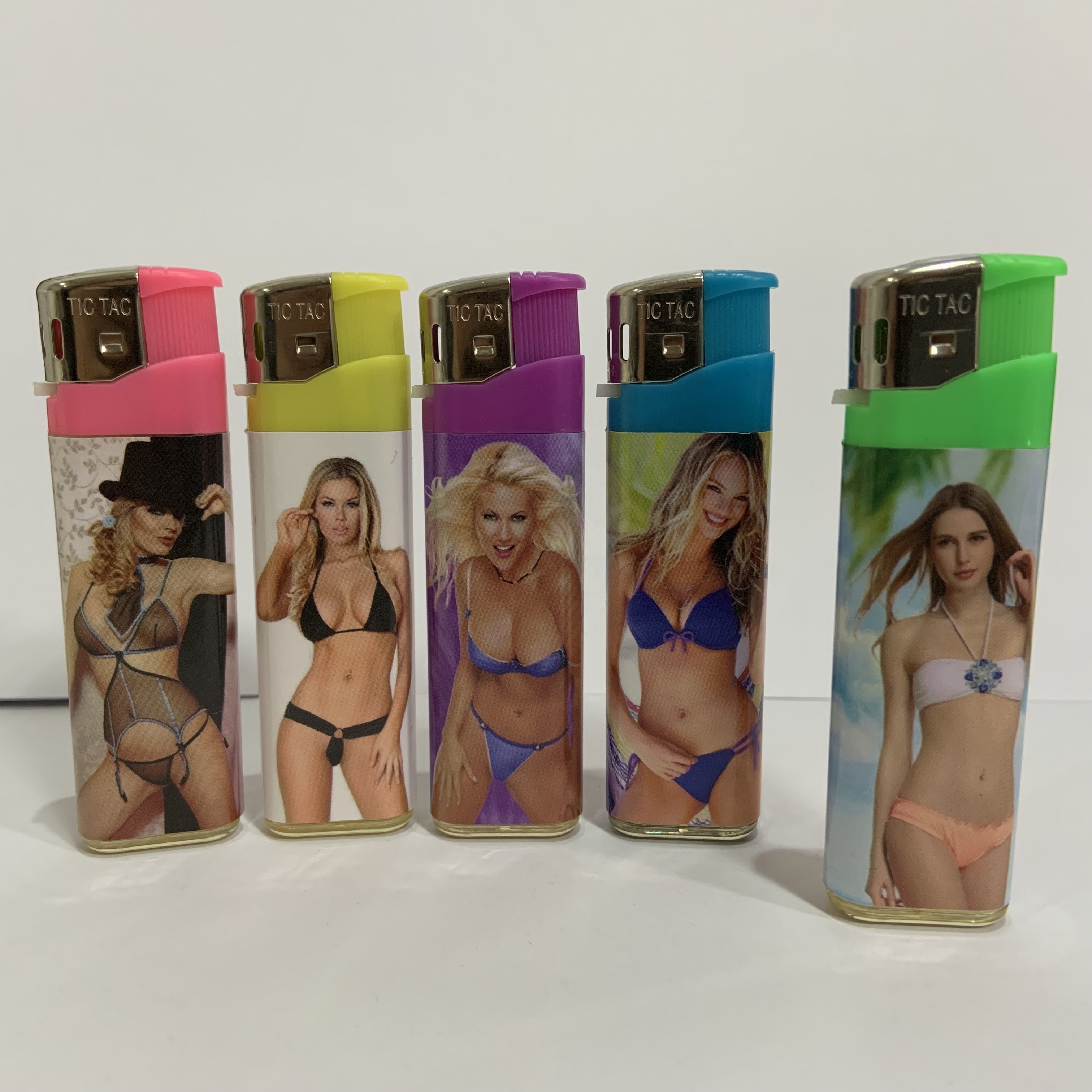 chinese custom torch gas electric lighter with printing logo