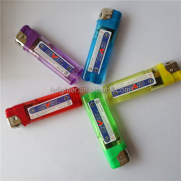 55 degree China Manufacturer Wholesale Plastic Electric Cigarette Lighter