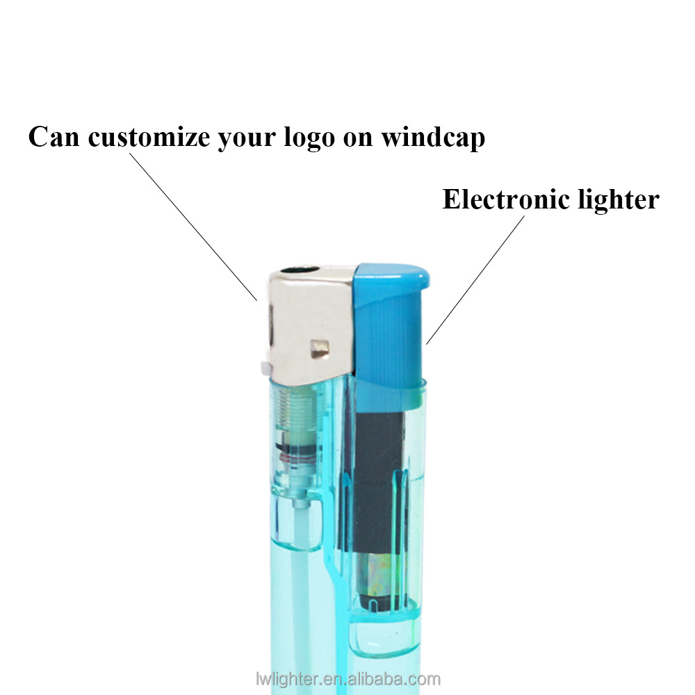 Popular OEM electric lighter factory zinc alloy valve gas refillable custom cigar lighter