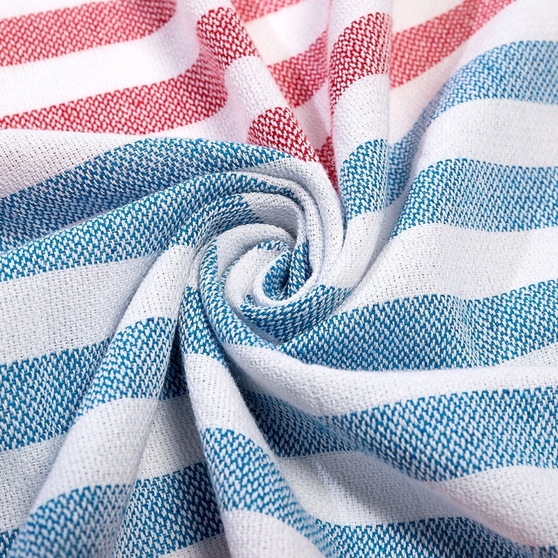 100% cotton striped beach towel available in Turkish Beach Towel Light and beautiful promotional towel