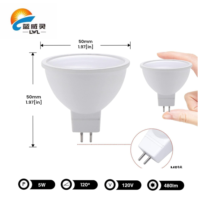 Professional Led Lights Manufacturer Dc 12V Gu5.3 Ac 110-240V Anti Glare Gu10 Leds Gu10 7W Led Bulb