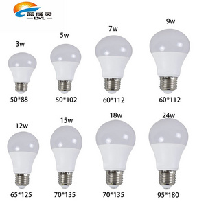 Wholesale led lightbulb E27 B22 led bulb A19 A60 focos led 5W 7W 8.5W 9W 10W 12W a60 15W CE ERP2 ROHS LVD EMC