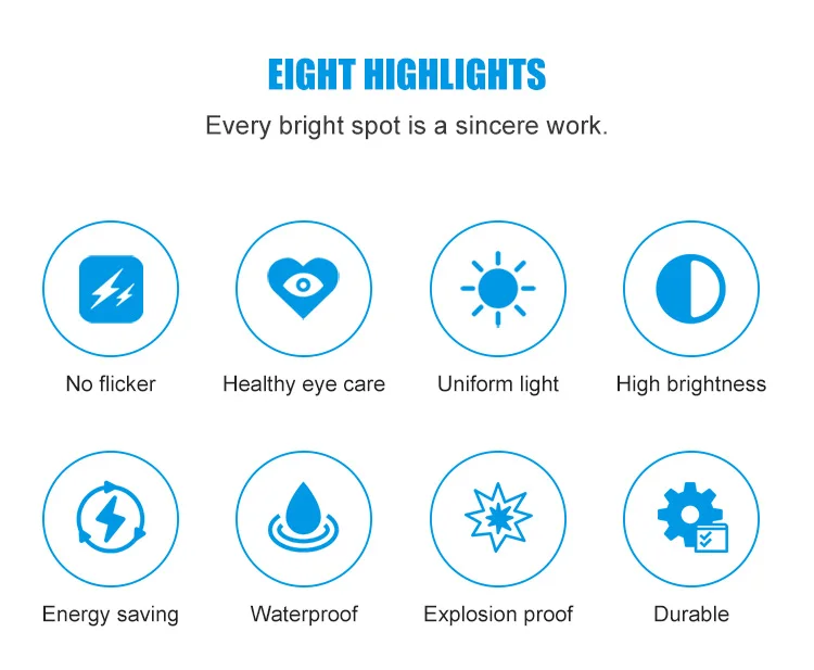 Led Bulb High Led Bulb Raw Material Parts Production Warm White/Daylight 20W/30W/40W/50W E27/B22 Light