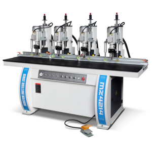 Four head automatic electric woodworking furniture cabinet hinge drilling machine