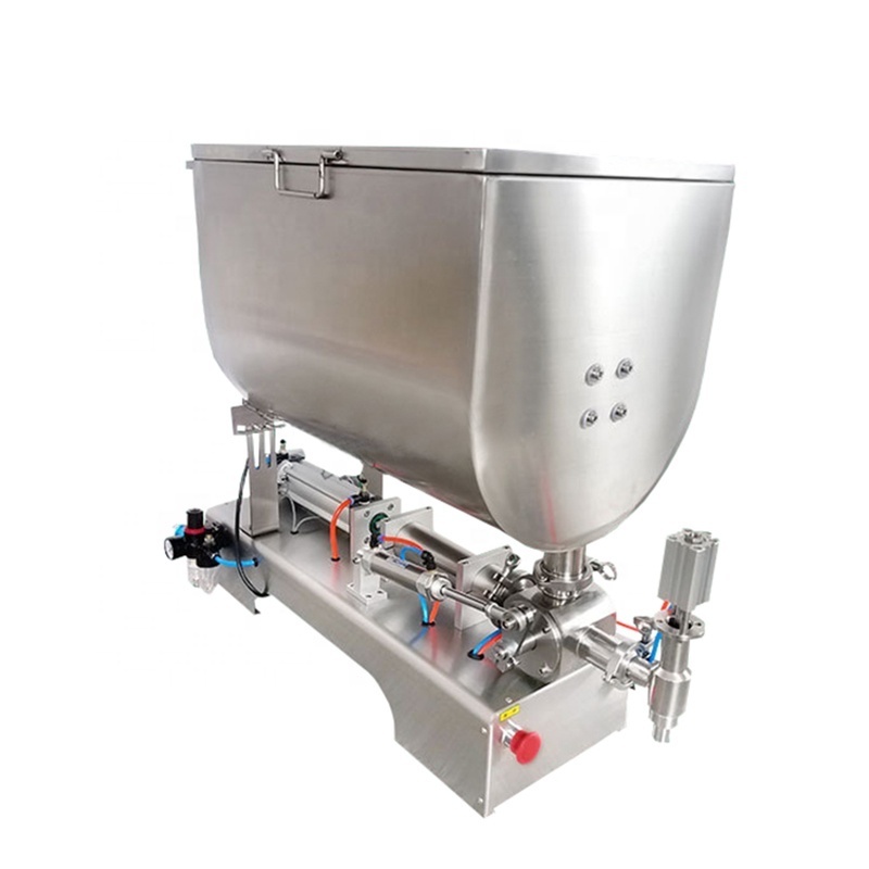 U-Type hopper filler sauce filling machine mixing hopper peanut butter chocolate filling sauce machine