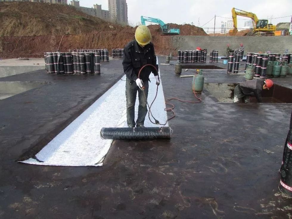 SBS bitumen rubber torch on roof waterproofing membrane felt 3mm 4mm thickness