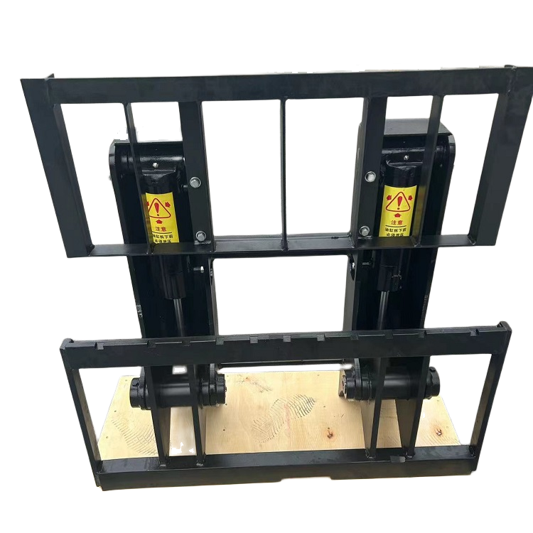 Forklift Attachment 2.5-3 Ton Hinged Fork Carriage