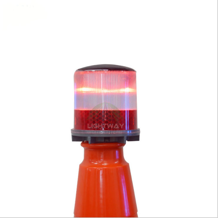 LED Hot Sale Solar Traffic High Brightness LED Road hazard led warning flashing Solar Beacon cone light