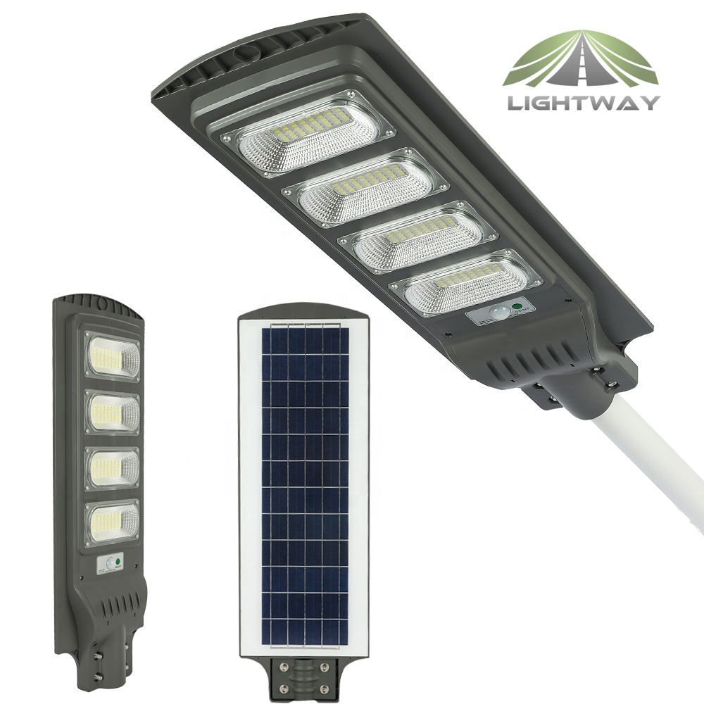 Light control integrated solar street light  super bright outdoor waterproof solar street light with remote control