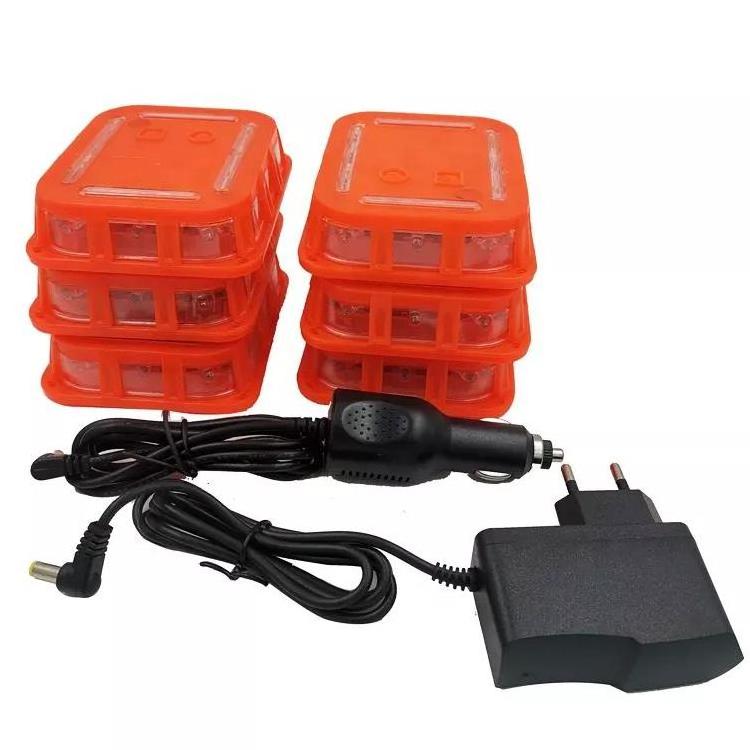 Source Factory LED Road Flares Full function Flashing Warning Light Emergency Disc Beacon Roadside Flare Safety Light