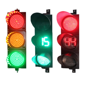 Factory price traffic light 300 mm size red yellow green Ball led road arrow red yellow green color led traffic signal lights