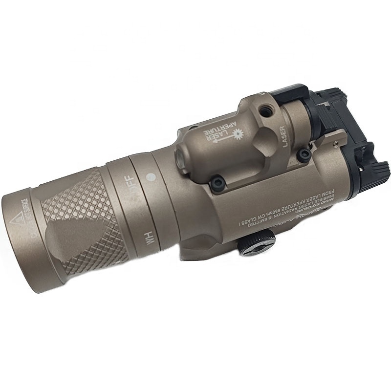 Tactical X400V IR Weapons Light with Red Laser  lED white lights Hunting Tactical X400 Scout Light Flashlight Aluminum FL0259