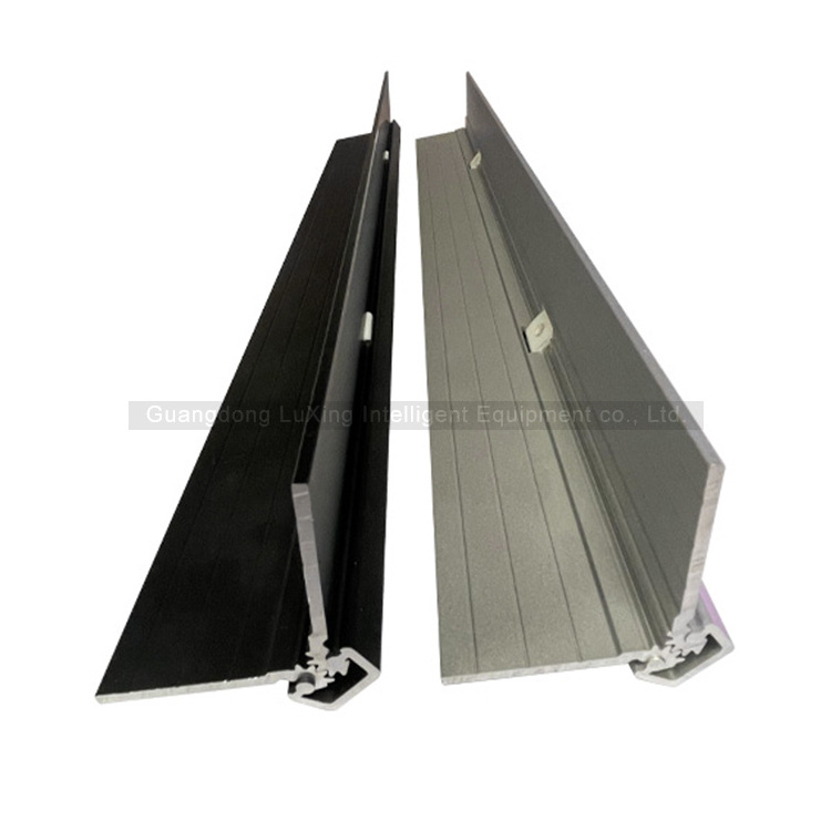 Easy Installation Aluminium Hinge Extrusion Continue Intensity Hinges For Commercial Door