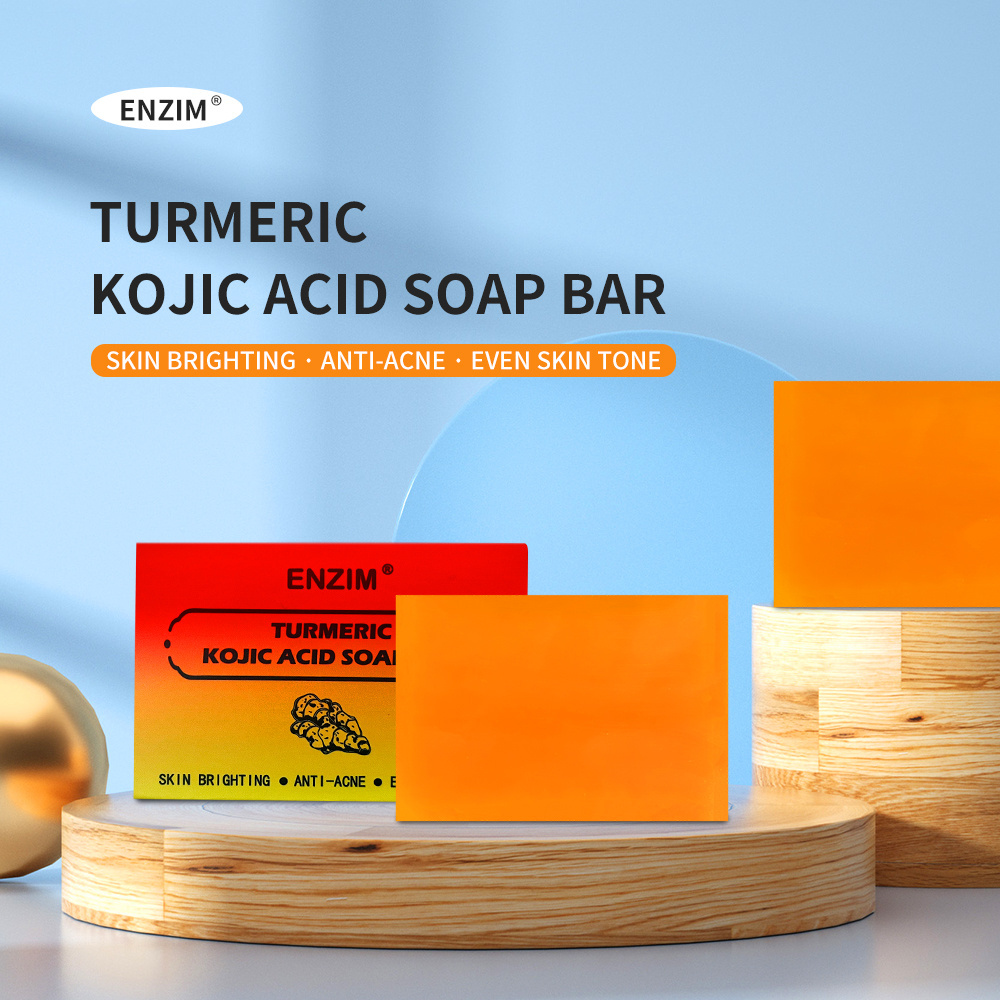 Natural Turmeric Soap Bar for Face & Body Turmeric Skin Soap Wash for Dark Spots, Intimate Areas, Underarms Turmeric Face Soap