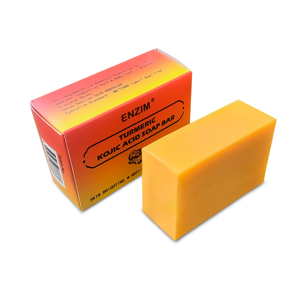 Natural Kojic acid turmeric soap Bar for Face & Body  Wash for Dark Spots, Intimate Areas, Underarms Kojic acid turmeric soap