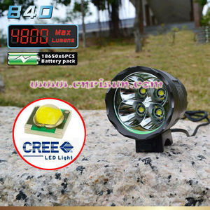 Hot Selling 4800 Lumen 4 Cree XM-L T6 LED Bicycle lights Front Light