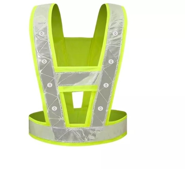 Lightweight Breathable Safety Vest With Logo for Running, Jogging, Cycling, construction, biking