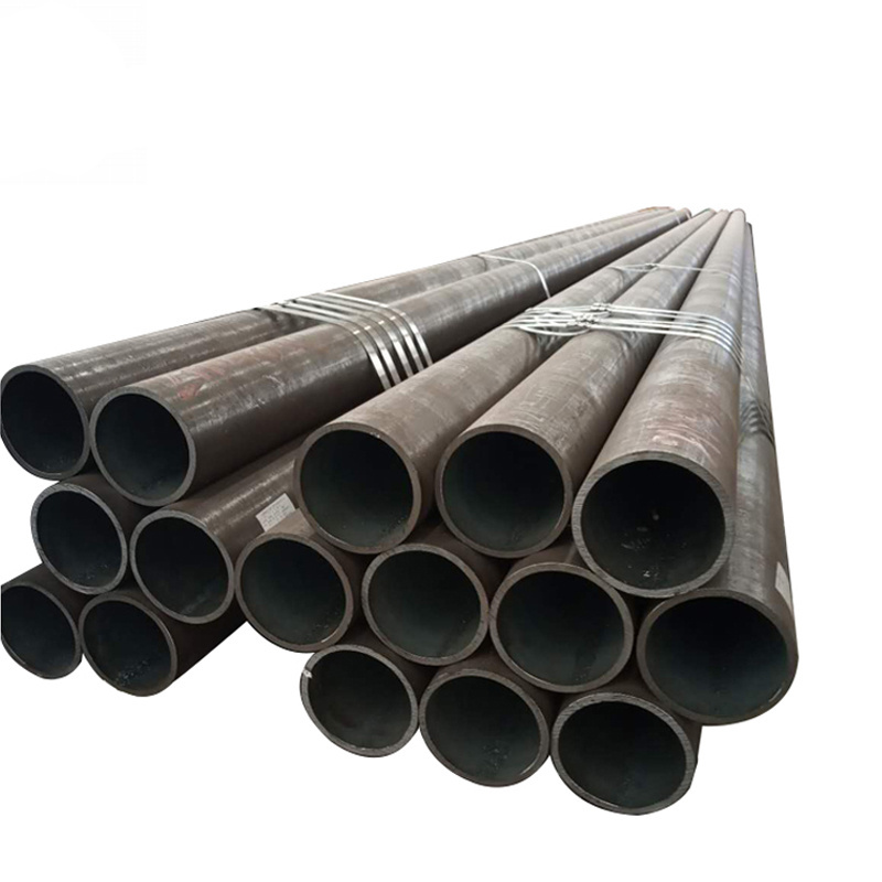 Ms Round Low Carbon Pipe Black Iron Used For Petroleum Pipeline Seamless Steel Pipe